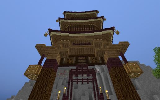 Pagoda schematic - building