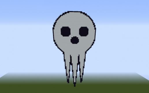 Soul Eater Shinigami Symbol schematic - building