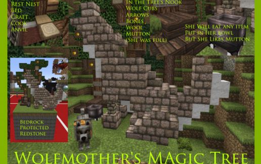 Wolfmother Magic Tree V.2 schematic - building