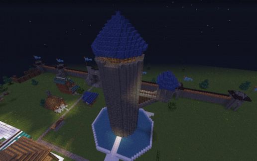 Wizard tower 1 schematic - building