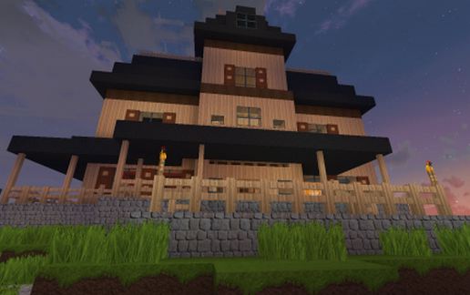 Haunted House schematic - building