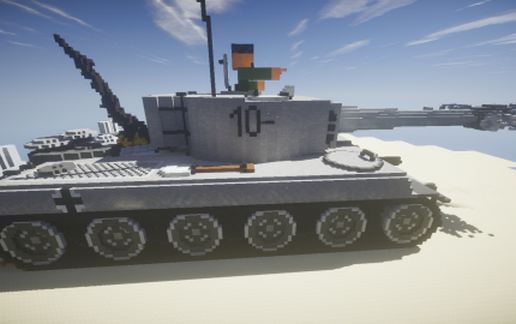 PzKpfw VI Tiger schematic - building