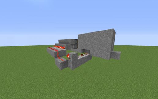 Simple Cave Trap schematic - building