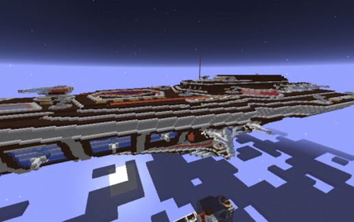 spaceship schematic - building