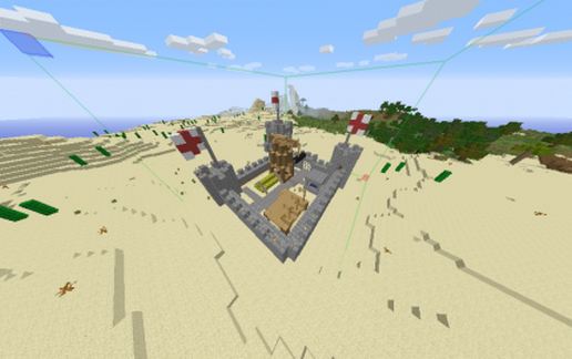 Old English Fort schematic - building