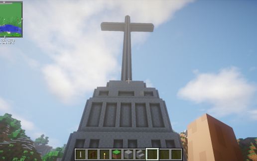Great cross monument schematic - building