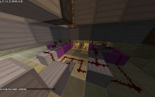 Iron Piston Doors schematic - building