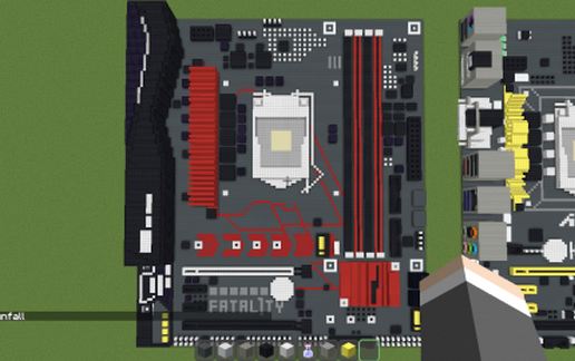 Intel B250M-PERFORMANCE (ASRock FATAL1TY) schematic - building