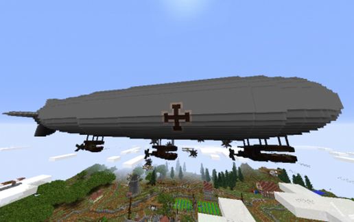 German Zepplin 1923 schematic - building