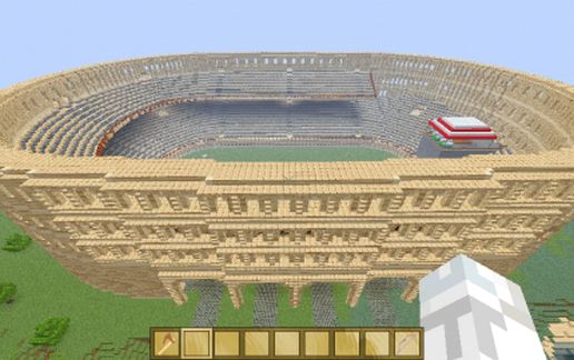coliseum schematic - building