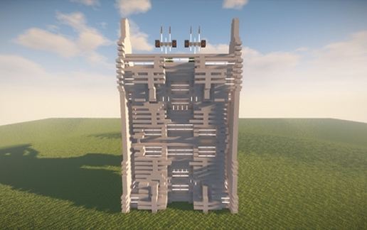 FuturStadium WallPart schematic - building
