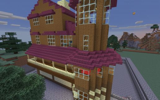 Trollskull Manor schematic - building