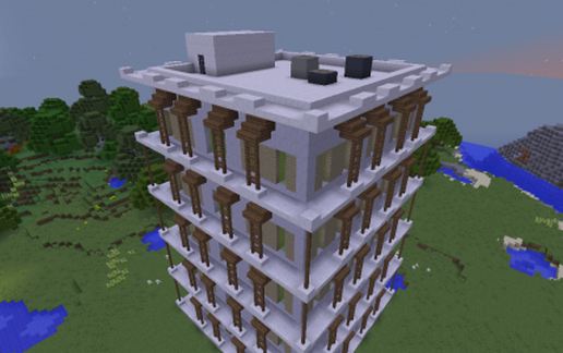 high-rise mobile schematic - building