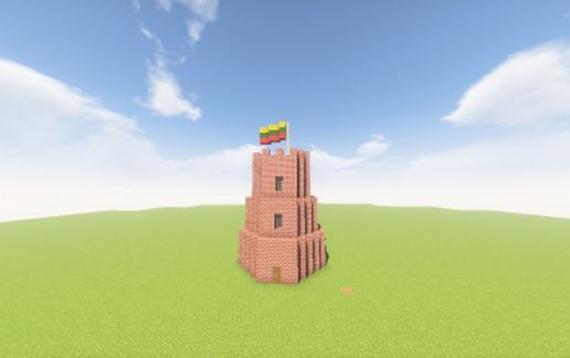 Gediminas Tower schematic - building