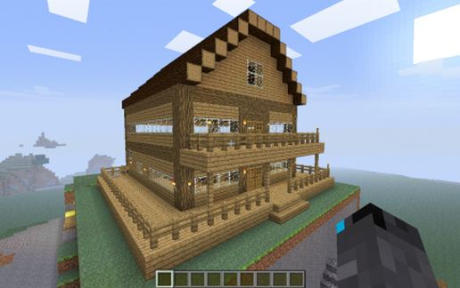 Two story house schematic - building