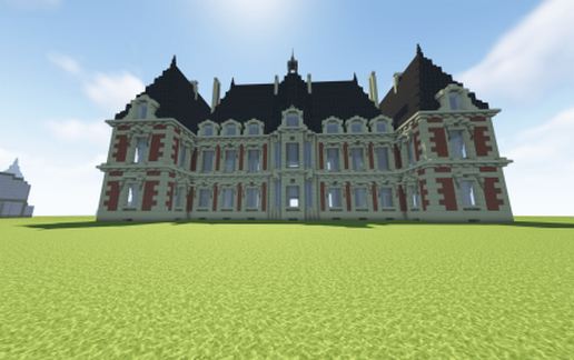 Castle of Sceaux schematic - building