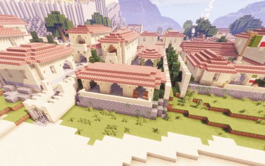 Roman Villa 2 schematic - building