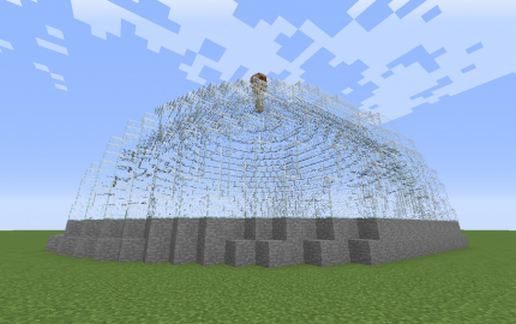Glass Dome schematic - building