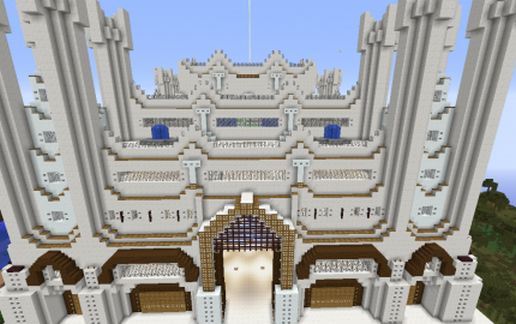 Amorphous Dragon Castle Spawn schematic - building