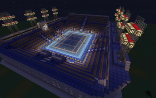 Tennis Court schematic - building