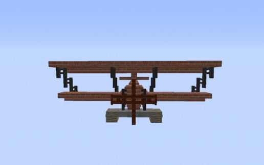Fokker D.VII 1:1 Scale WWI Plane schematic - building