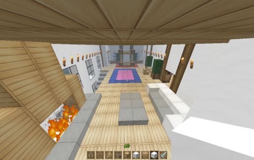 Snow Mansion schematic - building