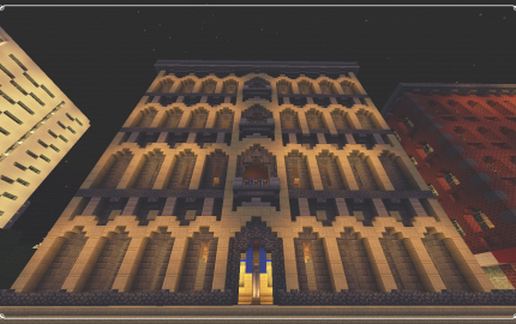 Ancient Italian Building schematic - building
