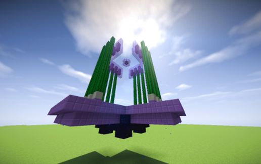 Shulker farm schematic - building