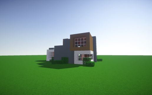 Modern house #4 (unfurnished) by Cyriiil schematic - building