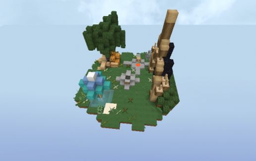 Skyblock Ada Tasarımı #1 schematic - building