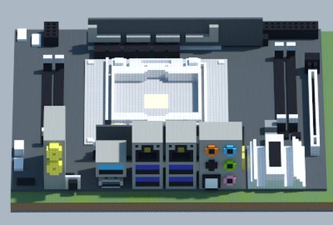 Intel X299E-ITX/AC (ASRock) schematic - building