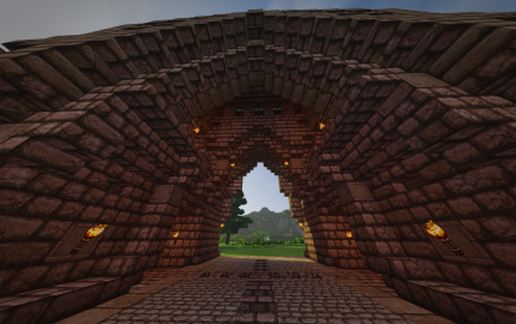 Gate for town schematic - building
