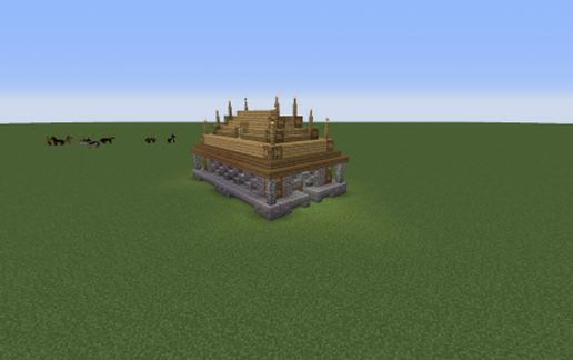 medieval house schematic - building