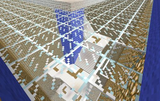 BlueGlowTower