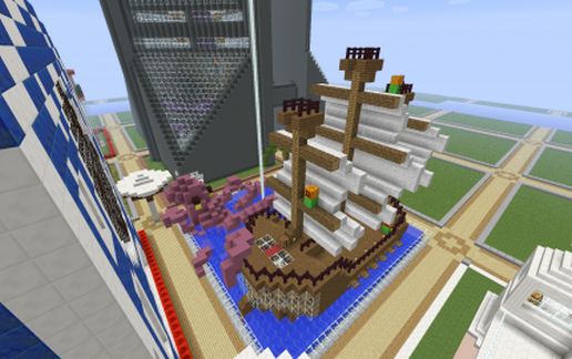 The Cracken and the Pirate Ship