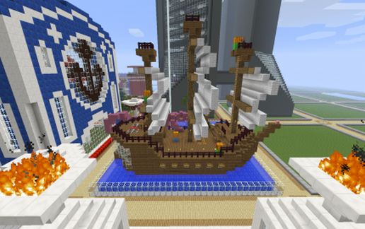 The Cracken and the Pirate Ship