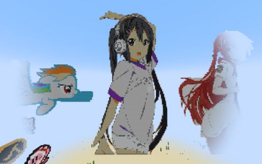 Azusa Nakano (K-ON!) schematic - building