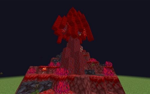 Karmesin Baum