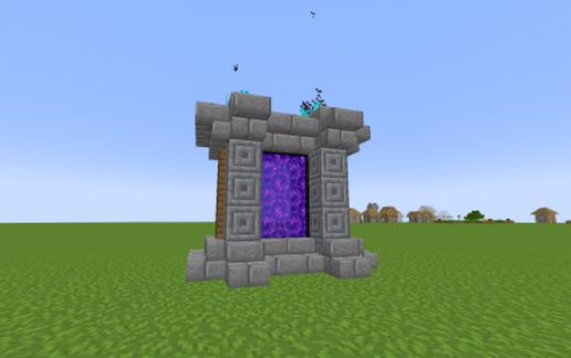 nether_portal_design #1 schematic - building