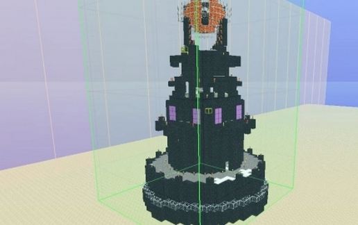 Sauron's Tower schematic - building