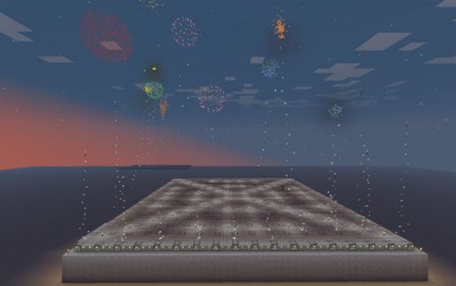 SE fireworks V-2 [323_clock] schematic - building