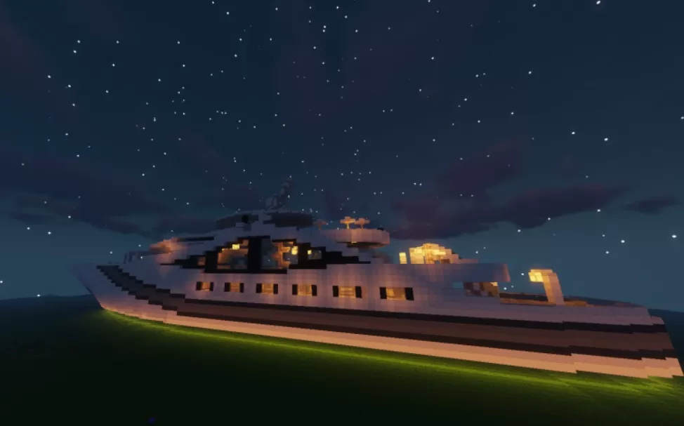 Furnished Yacht  schematic - building