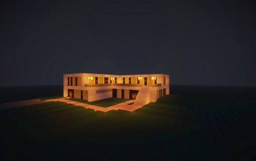 Modern Villa schematic - building