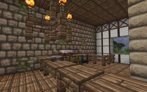 Tudor Style Bakery/Shop schematic - building