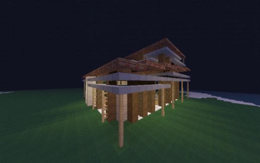 Modern/Tropical Apartment schematic - building