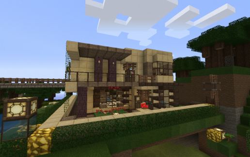 Simple B_House schematic - building