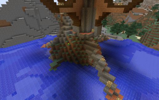 Giant Tree Spawn schematic - building
