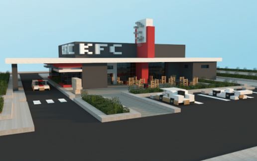 Fried Chicken Shop schematic - building