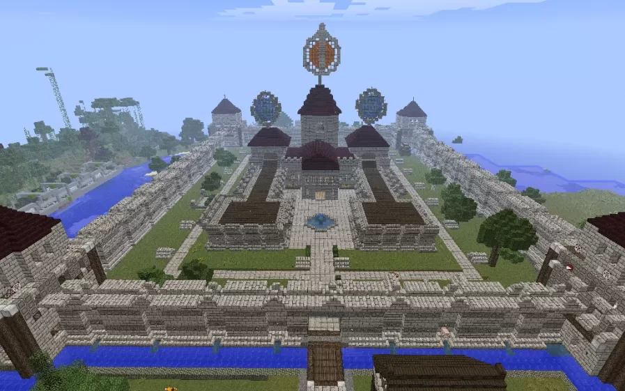 Sjins Castle schematic - building