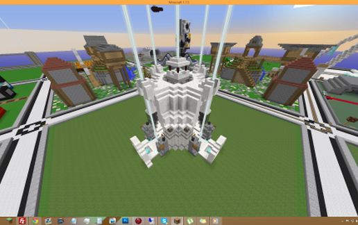 Templo de la sabiduría - Mc.alpacraft.com schematic - building